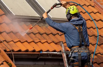 Démoussage et hydrofuge de toiture à Oresmaux